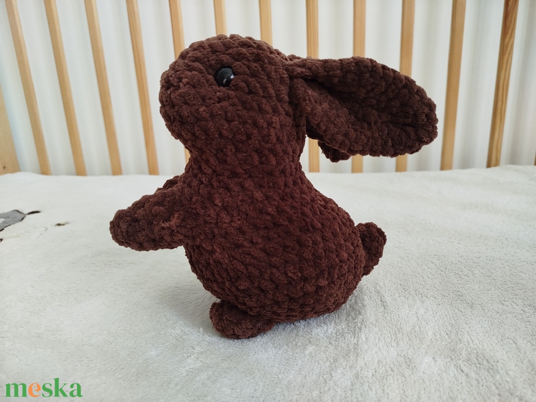 Horgolt nyuszi - játék & sport - plüssállat & játékfigura - nyuszi - Meska.hu