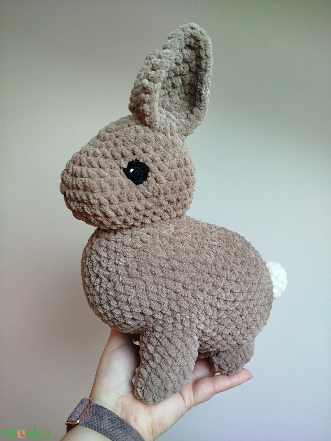 Horgolt nyuszi - játék & sport - plüssállat & játékfigura - nyuszi - Meska.hu