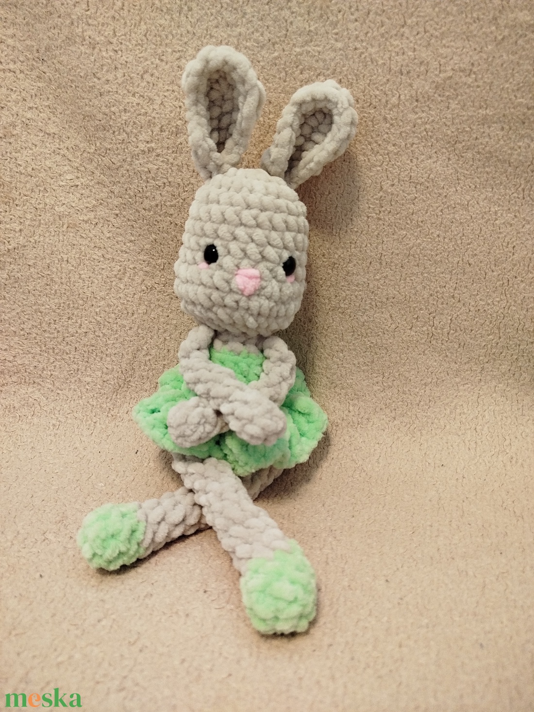 Horgolt balerina nyuszi -  - Meska.hu