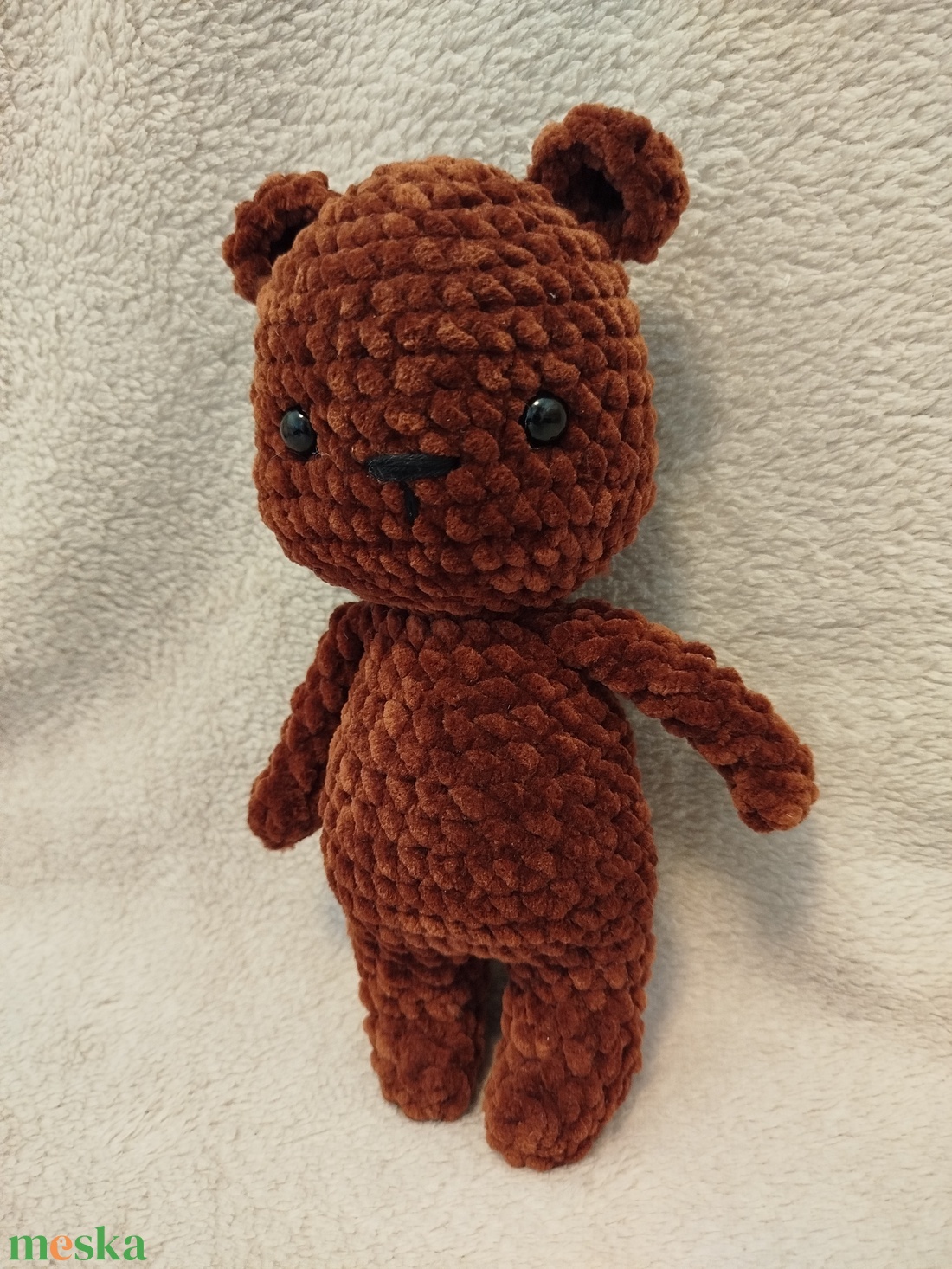 Horgolt maci - játék & sport - plüssállat & játékfigura - maci - Meska.hu