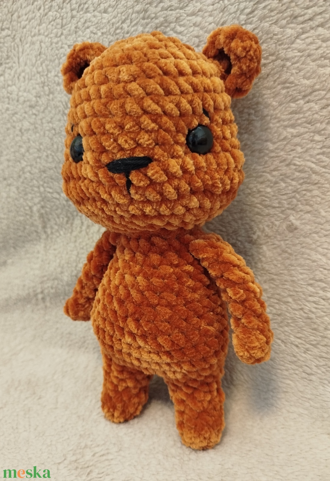 Horgolt maci - játék & sport - plüssállat & játékfigura - maci - Meska.hu