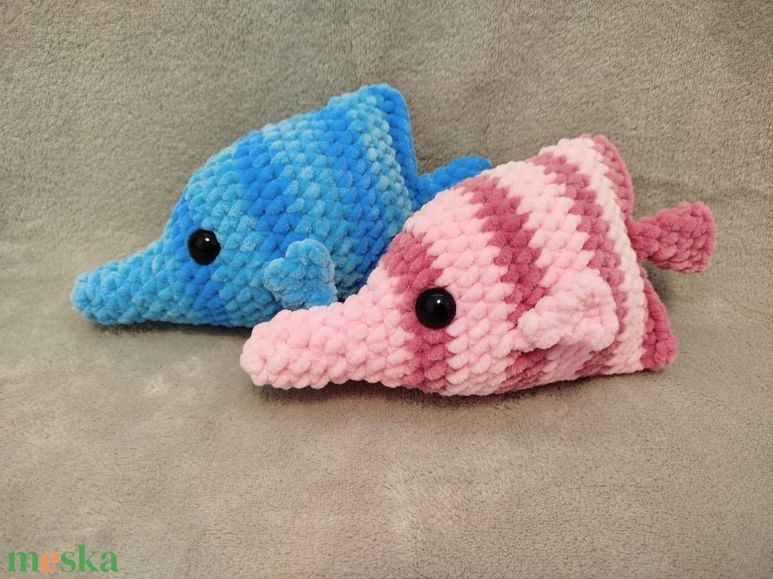 Horgolt  halacska - játék & sport - plüssállat & játékfigura - hal - Meska.hu