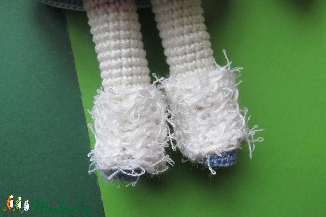 Szidónia baba - amigurumi baba - horgolt baba - öltöztethető horgolt baba - játék & sport - baba & babaház - öltöztethető baba - Meska.hu