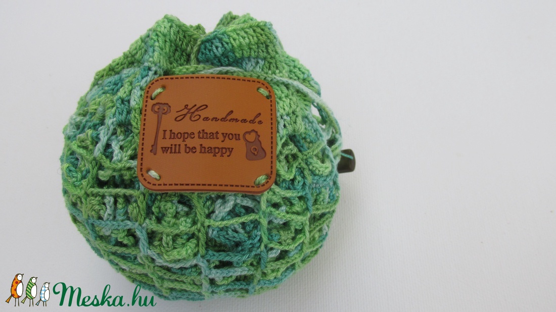 Francia szatyor - 4000 Ft -  bevásárló szatyor - horgolt szatyor - retro necc szatyor -  - Meska.hu