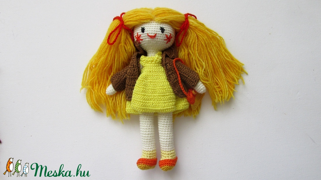 Napsugár - amigurumi baba - horgolt baba - baba ruhatárral - öltöztetős baba - játék & sport - baba & babaház - baba - Meska.hu Napsugár - amigurumi baba - horgolt baba - baba ruhatárral - öltöztetős baba - játék & sport - baba & babaház - baba - Meska.hu