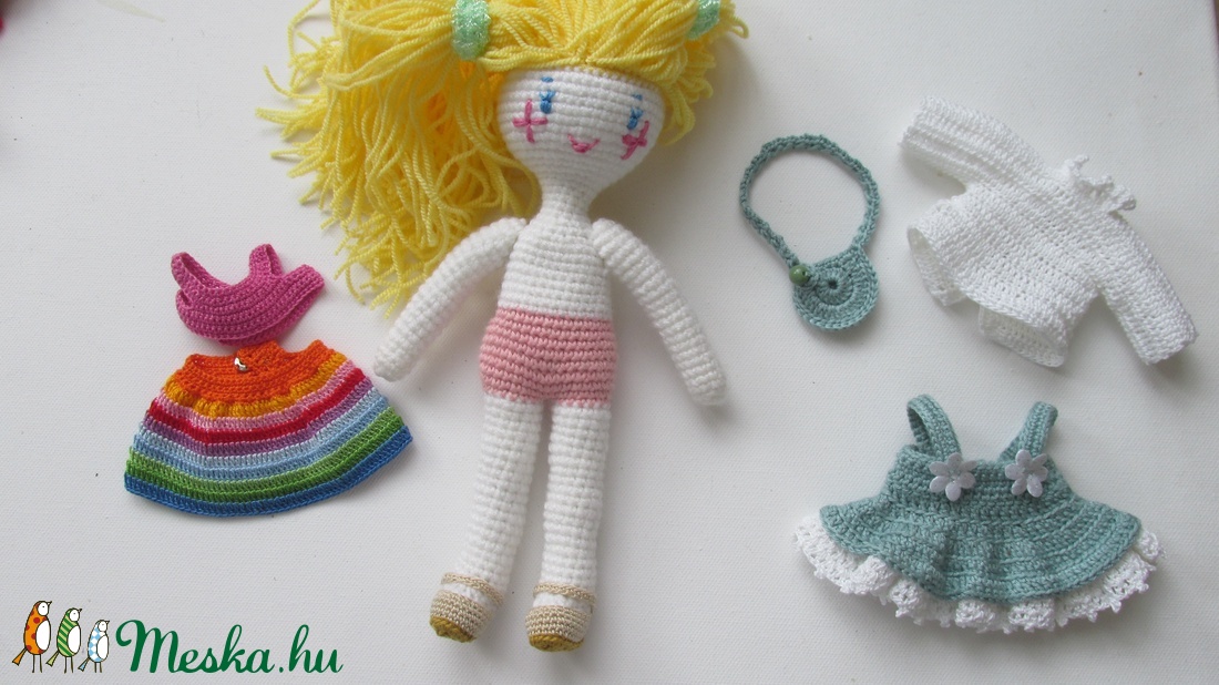 Trudi - amigurumi baba - horgolt baba - öltöztetős baba - horgolt Waldorf baba - játékbaba - játék & sport - baba & babaház - öltöztethető baba - Meska.hu Trudi - amigurumi baba - horgolt baba - öltöztetős baba - horgolt Waldorf baba - játékbaba - játék & sport - baba & babaház - öltöztethető baba - Meska.hu