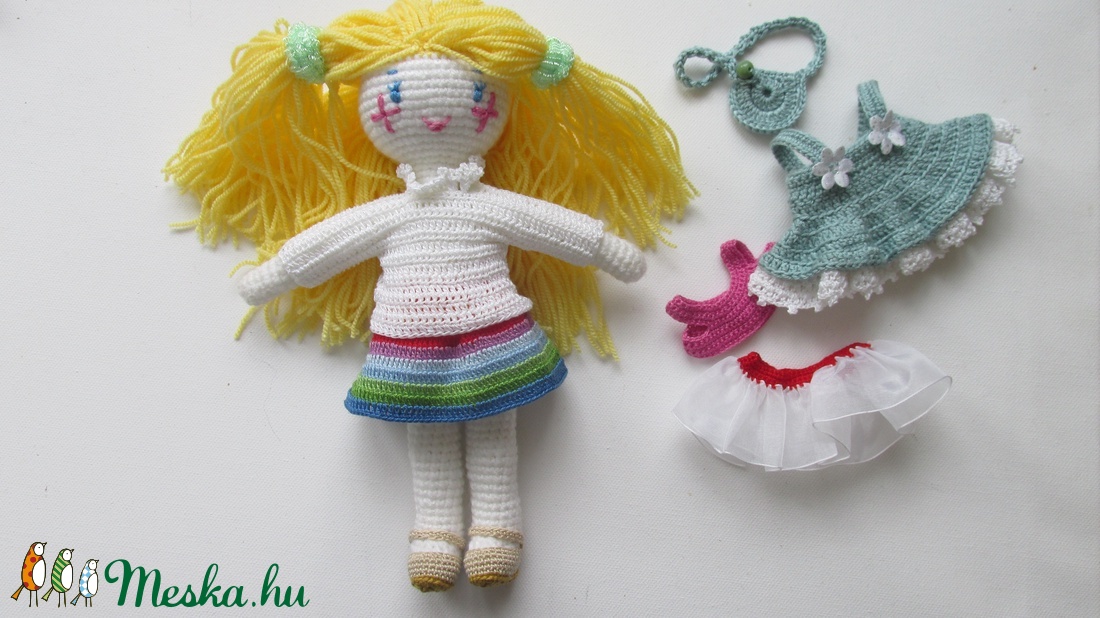 Trudi - amigurumi baba - horgolt baba - öltöztetős baba - horgolt Waldorf baba - játékbaba - játék & sport - baba & babaház - öltöztethető baba - Meska.hu Trudi - amigurumi baba - horgolt baba - öltöztetős baba - horgolt Waldorf baba - játékbaba - játék & sport - baba & babaház - öltöztethető baba - Meska.hu