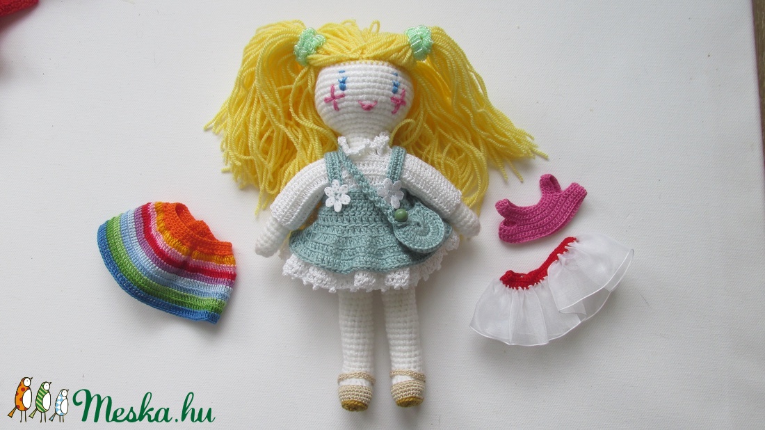 Trudi - amigurumi baba - horgolt baba - öltöztetős baba - horgolt Waldorf baba - játékbaba - játék & sport - baba & babaház - öltöztethető baba - Meska.hu Trudi - amigurumi baba - horgolt baba - öltöztetős baba - horgolt Waldorf baba - játékbaba - játék & sport - baba & babaház - öltöztethető baba - Meska.hu