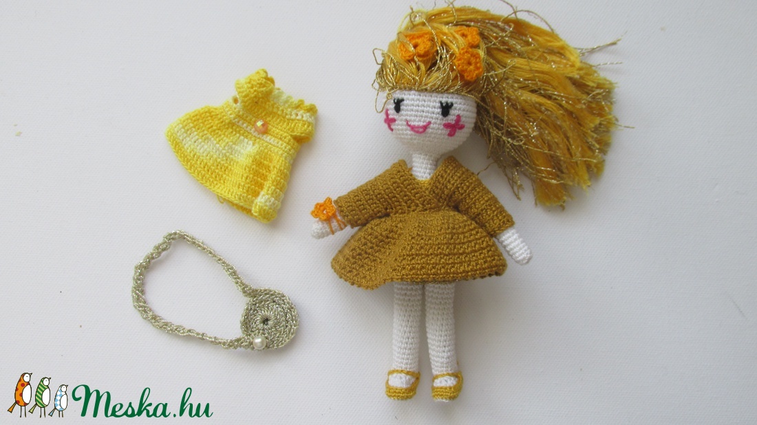 Aranyhaj Goldy - amigurumi baba - horgolt baba - öltöztetős baba - játékbaba - játék & sport - baba & babaház - öltöztethető baba - Meska.hu Aranyhaj Goldy - amigurumi baba - horgolt baba - öltöztetős baba - játékbaba - játék & sport - baba & babaház - öltöztethető baba - Meska.hu