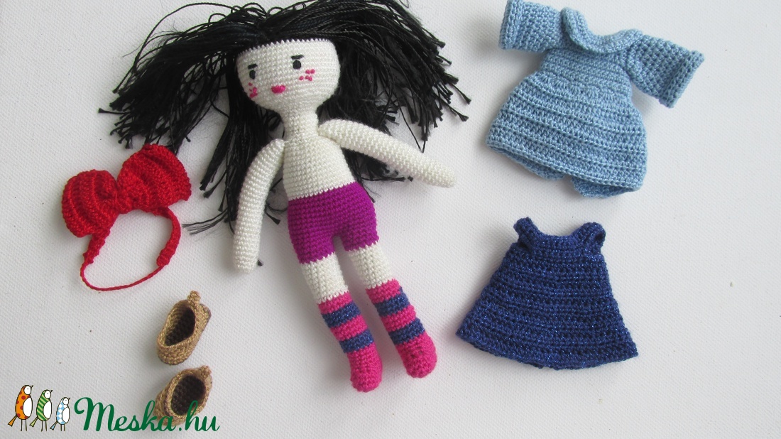 Kiki a kis boszorkány - amigurumi baba - horgolt baba - öltöztetős baba - játék & sport - baba & babaház - öltöztethető baba - Meska.hu Kiki a kis boszorkány - amigurumi baba - horgolt baba - öltöztetős baba - játék & sport - baba & babaház - öltöztethető baba - Meska.hu