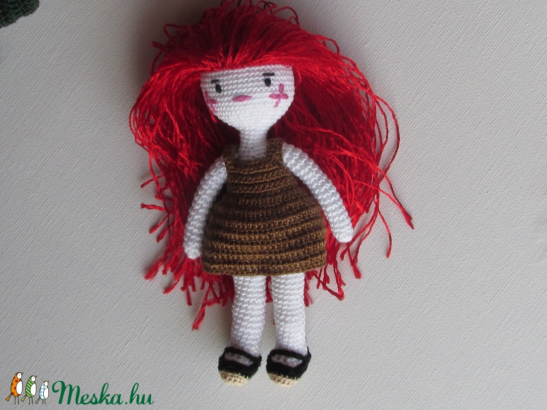 Rózsa Rozalinda amigurumi baba - horgolt baba - baba ruhatárral - öltöztethető babaet - játék & sport - baba & babaház - öltöztethető baba - Meska.hu Rózsa Rozalinda amigurumi baba - horgolt baba - baba ruhatárral - öltöztethető babaet - játék & sport - baba & babaház - öltöztethető baba - Meska.hu