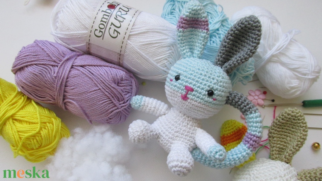 Amigurumi babacsörgő - amigurumi csörgő - amigurumi nyuszi - horgolt nyuszi - babajáték - nyuszicsörgő - játék & sport - 3 éves kor alattiaknak - csörgő - Meska.hu Amigurumi babacsörgő - amigurumi csörgő - amigurumi nyuszi - horgolt nyuszi - babajáték - nyuszicsörgő - játék & sport - 3 éves kor alattiaknak - csörgő - Meska.hu