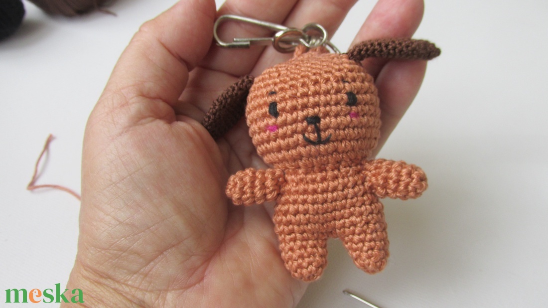 Amigurumi kulcstartó - táska & tok - kulcstartó & táskadísz - kulcstartó - Meska.hu