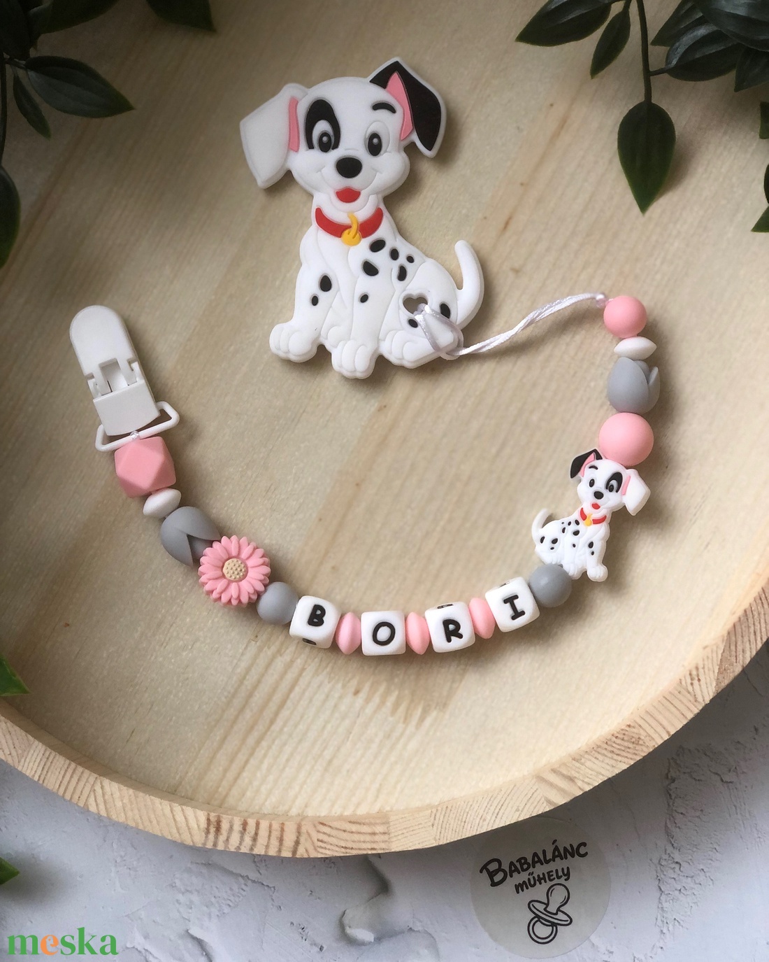 Rágcsalánc 101 kiskutya - baba - mama - baba játékok - cumilánc - Meska.hu