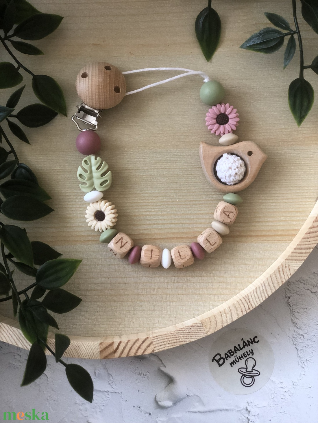 Cumilánc madárka - baba - mama - baba játékok - cumilánc - Meska.hu