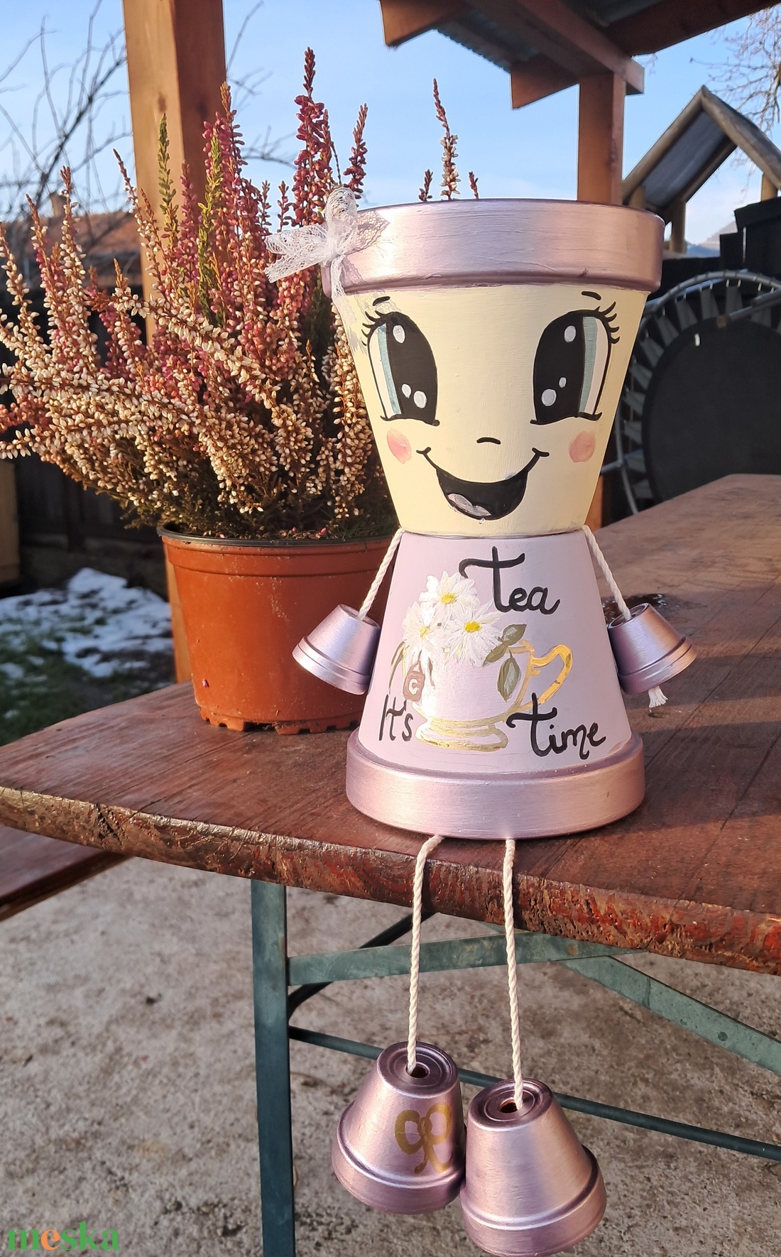 Cserépbaba tea kedvelőknek - otthon & életmód - dekoráció - virágdísz és tartó - cserép & kaspó - Meska.hu Cserépbaba tea kedvelőknek - otthon & életmód - dekoráció - virágdísz és tartó - cserép & kaspó - Meska.hu