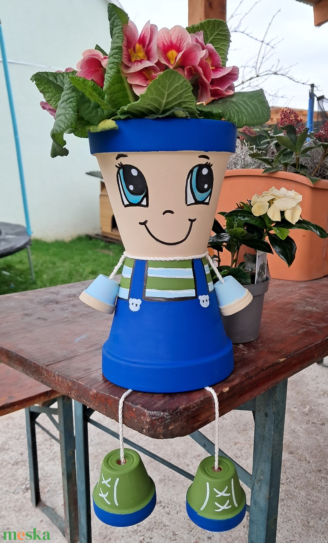 Kisfiú cserépbaba - otthon & életmód - dekoráció - virágdísz és tartó - cserép & kaspó - Meska.hu Kisfiú cserépbaba - otthon & életmód - dekoráció - virágdísz és tartó - cserép & kaspó - Meska.hu