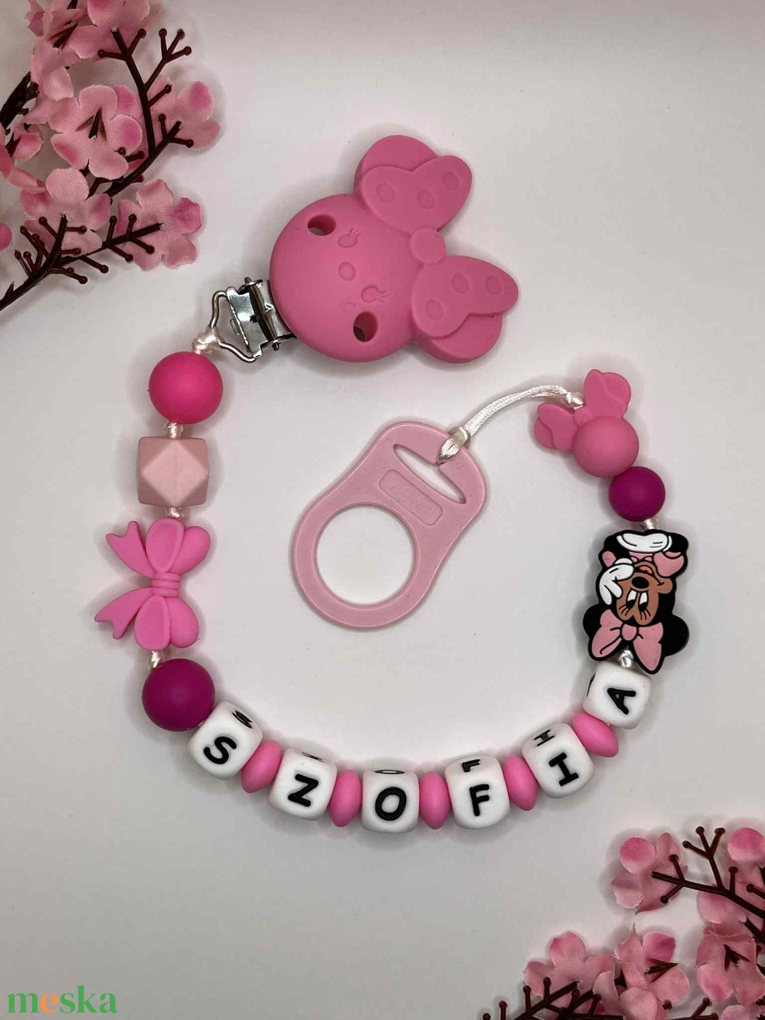 Mesefigurás cumilánc névvel - játék & sport - babalátogató ajándékcsomag - Meska.hu