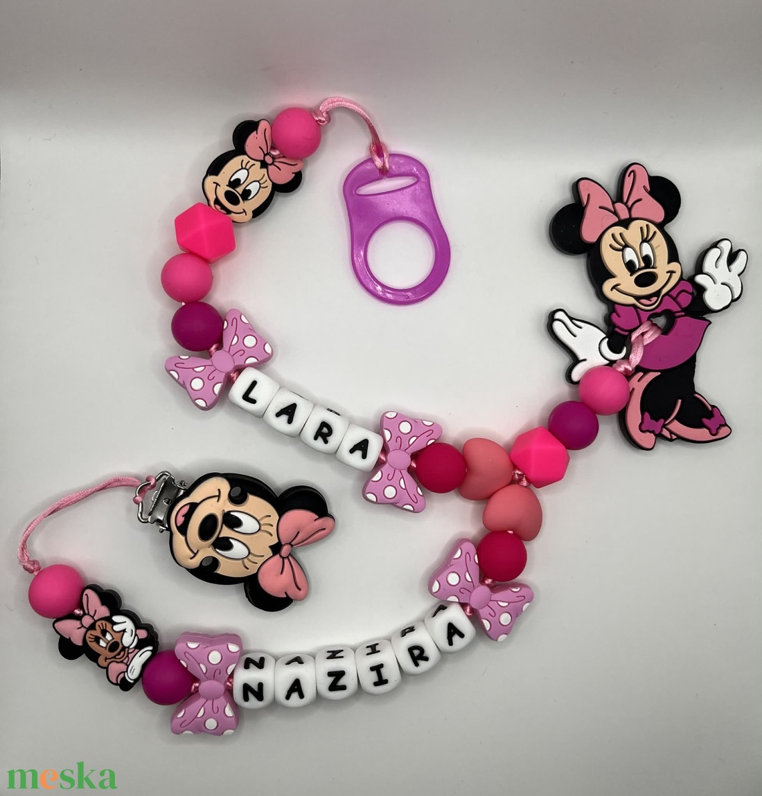 Mesefigurás két ágú osztott lánc -  - Meska.hu