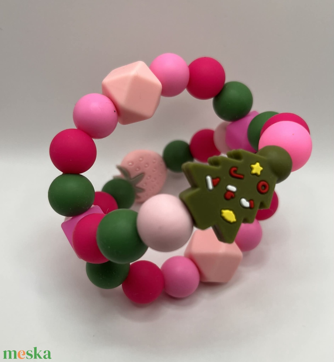 Karácsonyi csörg rágcsa szett - játék & sport - babalátogató ajándékcsomag - Meska.hu