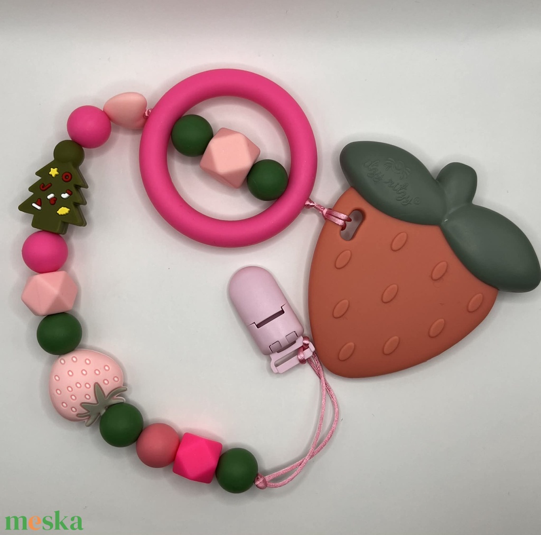 Karácsonyi csörg rágcsa szett - játék & sport - babalátogató ajándékcsomag - Meska.hu