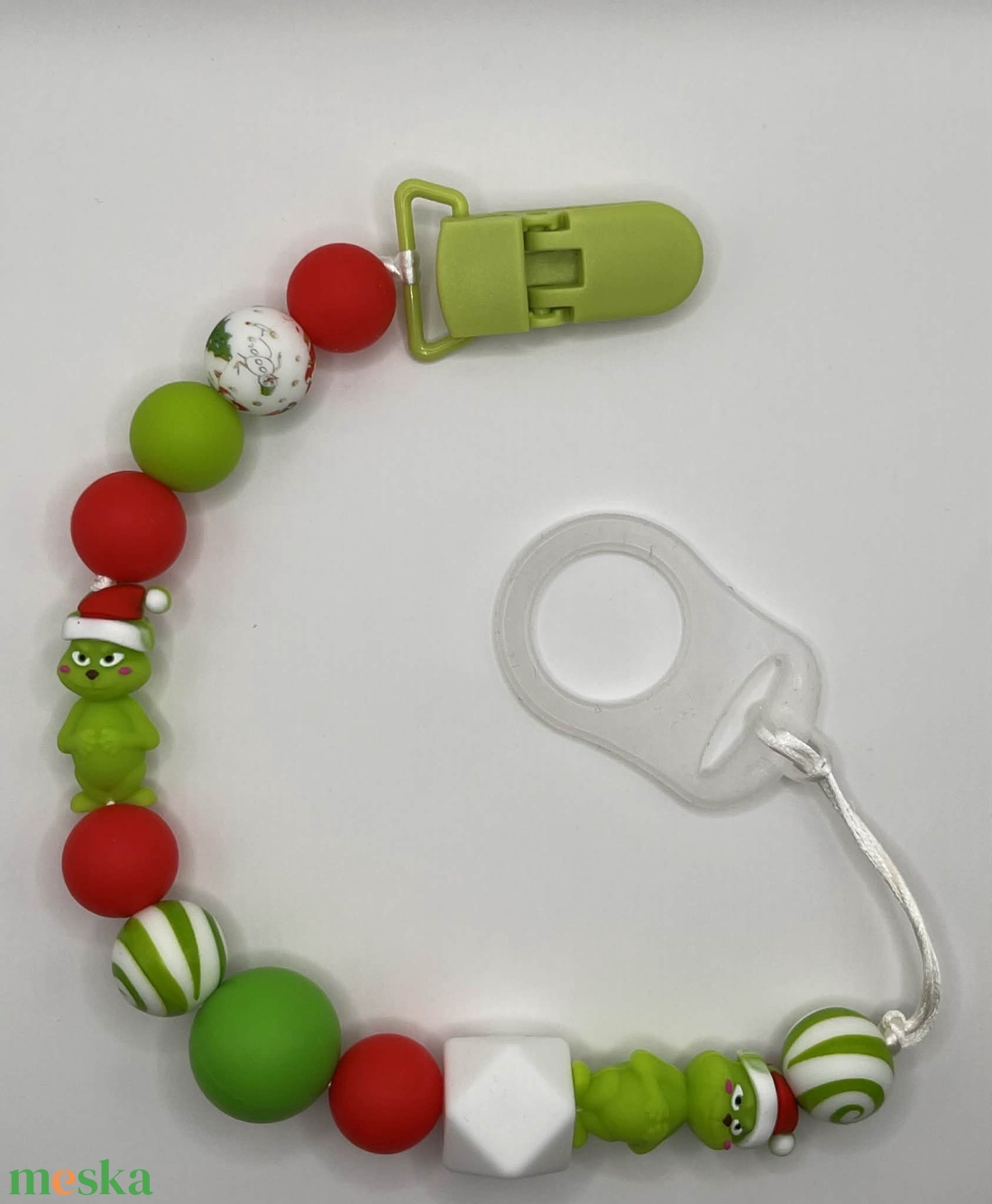 Karácsonyi mesefigurás cumilánc - játék & sport - babalátogató ajándékcsomag - Meska.hu