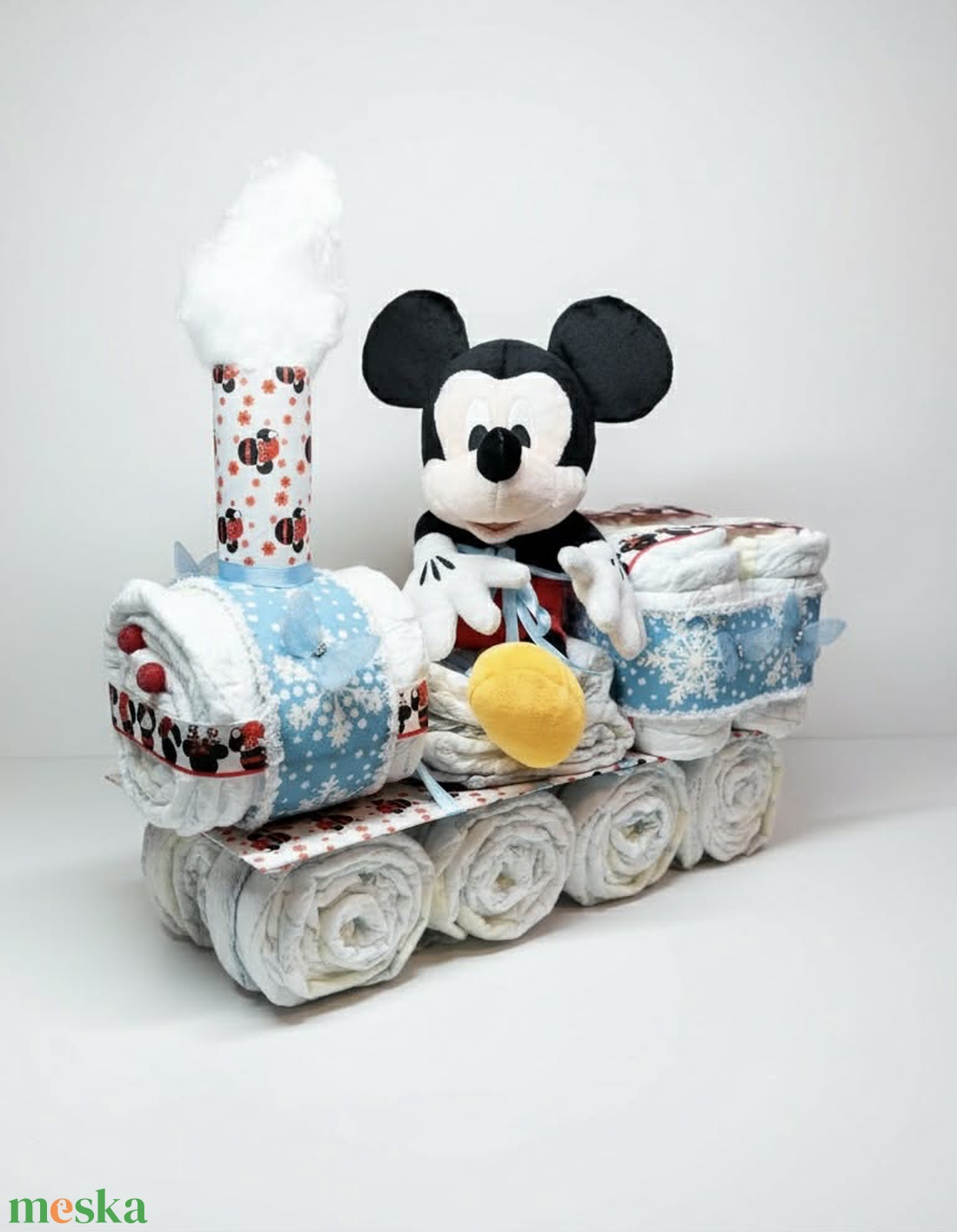 Karácsonyi Mesevonat Pelenkatorta - játék & sport - babalátogató ajándékcsomag - Meska.hu