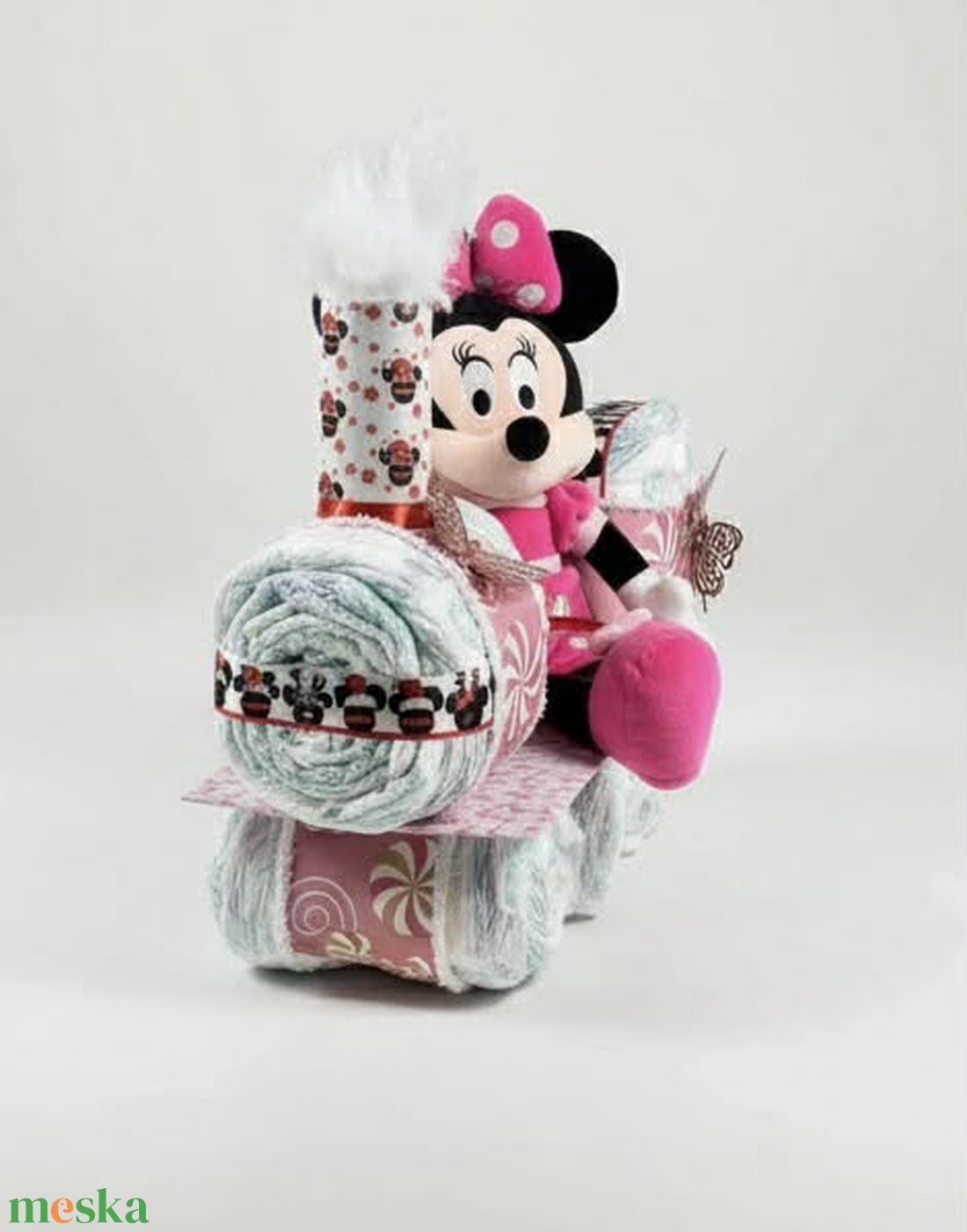 Karácsonyi Mesevonat Pelenkatorta - játék & sport - babalátogató ajándékcsomag - Meska.hu