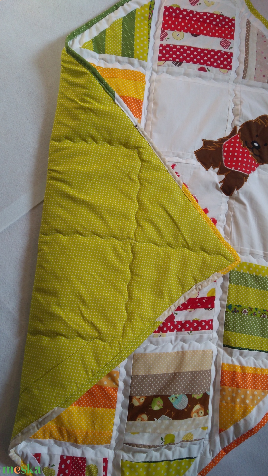 Babatakaró névvel és kedvenc kutyussal; Patchwork takaró; Babaszoba, ahogy szeretnéd - otthon & életmód - babaszoba, gyerekszoba - babatakaró, gyerek pléd - Meska.hu Babatakaró névvel és kedvenc kutyussal; Patchwork takaró; Babaszoba, ahogy szeretnéd - otthon & életmód - babaszoba, gyerekszoba - babatakaró, gyerek pléd - Meska.hu