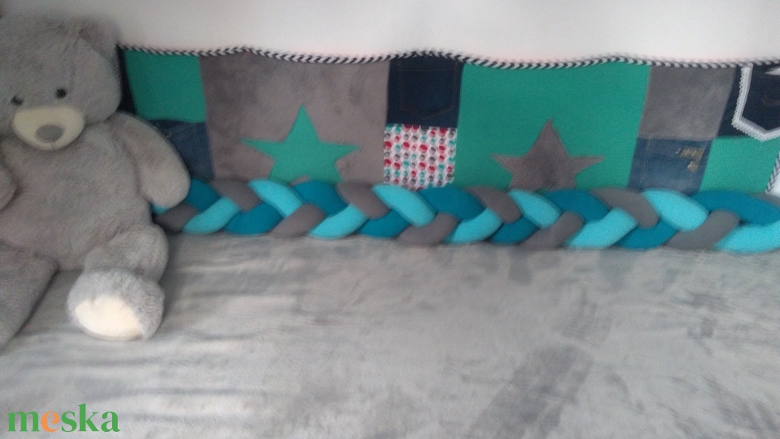 Fonott rácsvédő baba ágyba de akár tini szobába is dekorként az általad választott színekben és méretben - otthon & életmód - babaszoba, gyerekszoba - babaszoba, gyerekszoba - Meska.hu