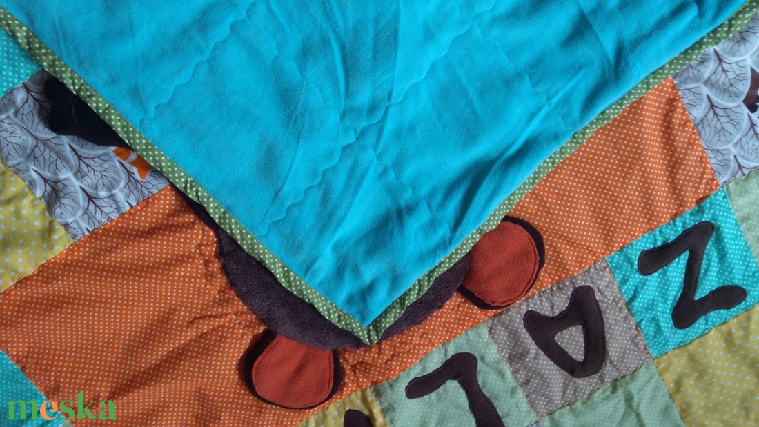 Patchwork babatakaró, névvel és kukucskálós maci fejjel - otthon & életmód - babaszoba, gyerekszoba - babatakaró, gyerek pléd - Meska.hu Patchwork babatakaró, névvel és kukucskálós maci fejjel - otthon & életmód - babaszoba, gyerekszoba - babatakaró, gyerek pléd - Meska.hu