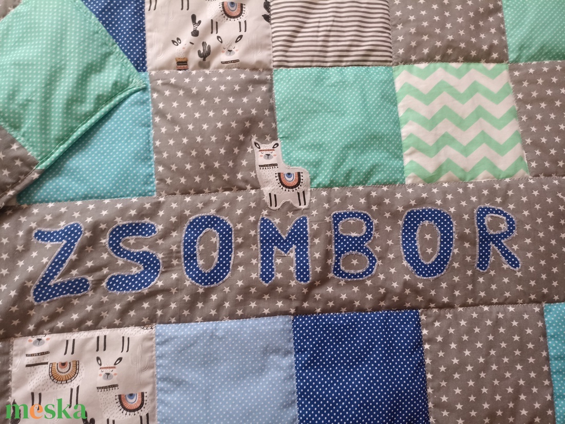 Patchwork babatakaró, kisfiús színösszetételben, névvel - otthon & életmód - babaszoba, gyerekszoba - babatakaró, gyerek pléd - Meska.hu Patchwork babatakaró, kisfiús színösszetételben, névvel - otthon & életmód - babaszoba, gyerekszoba - babatakaró, gyerek pléd - Meska.hu