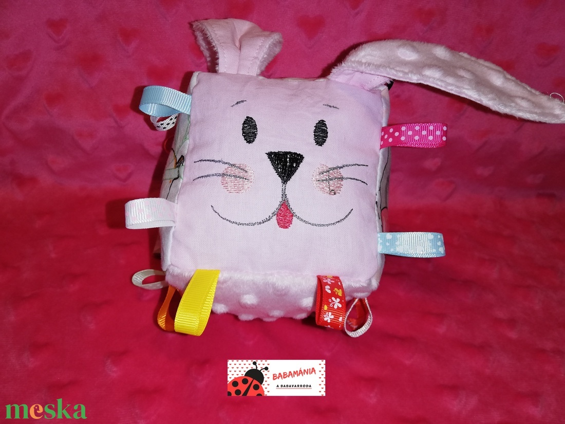 Húsvéti címkekocka - játék & sport - 3 éves kor alattiaknak - babakocka - Meska.hu