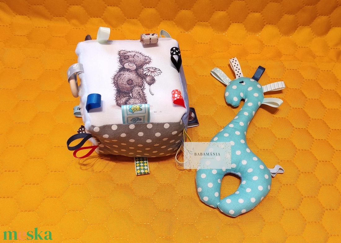 Baba címkekocka és címke zsiráf - játék & sport - Meska.hu