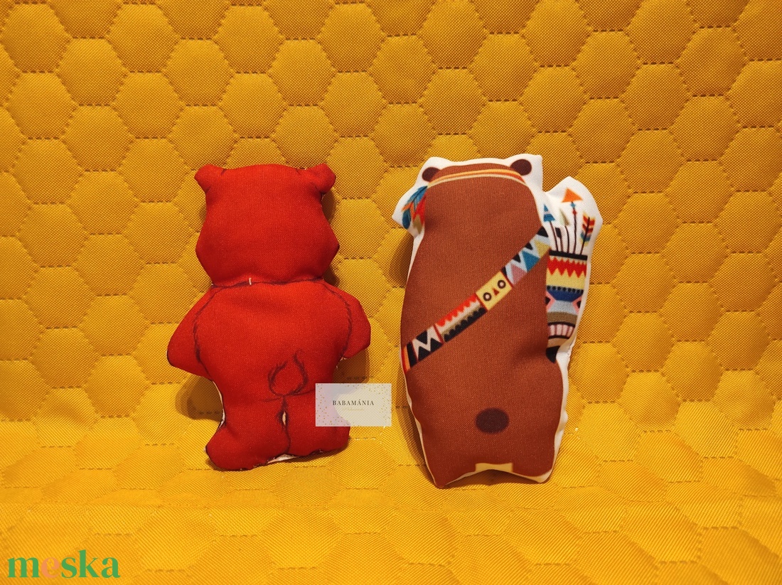 Macis mini formapárna - játék & sport - plüssállat & játékfigura - maci - Meska.hu