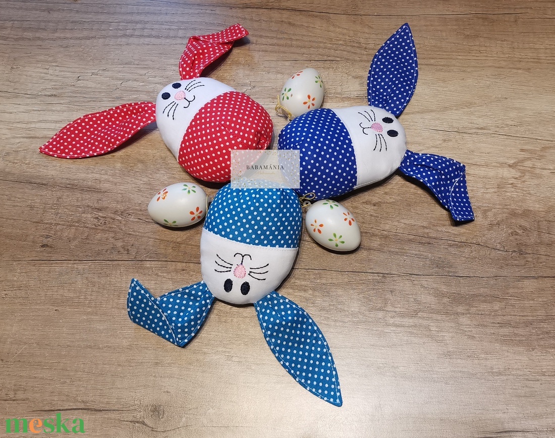 Húsvéti tojásnyuszi - játék & sport - plüssállat & játékfigura - nyuszi - Meska.hu