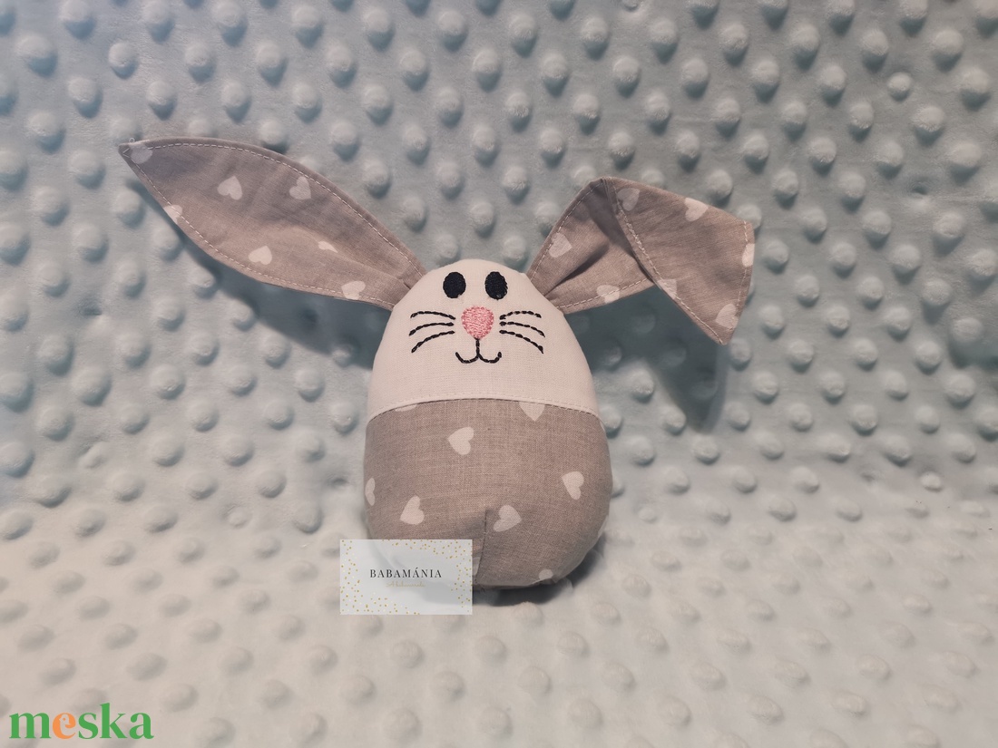 Szívecskés nyuszi - játék & sport - plüssállat & játékfigura - nyuszi - Meska.hu