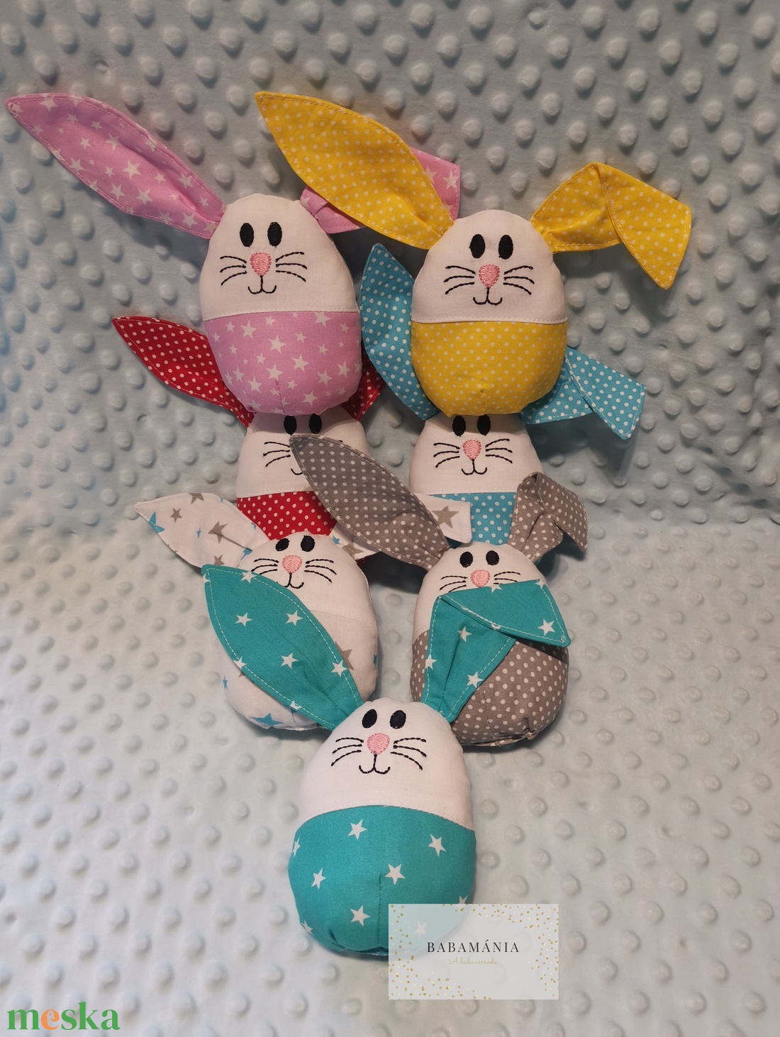 Húsvéti tojásnyuszi - játék & sport - plüssállat & játékfigura - nyuszi - Meska.hu