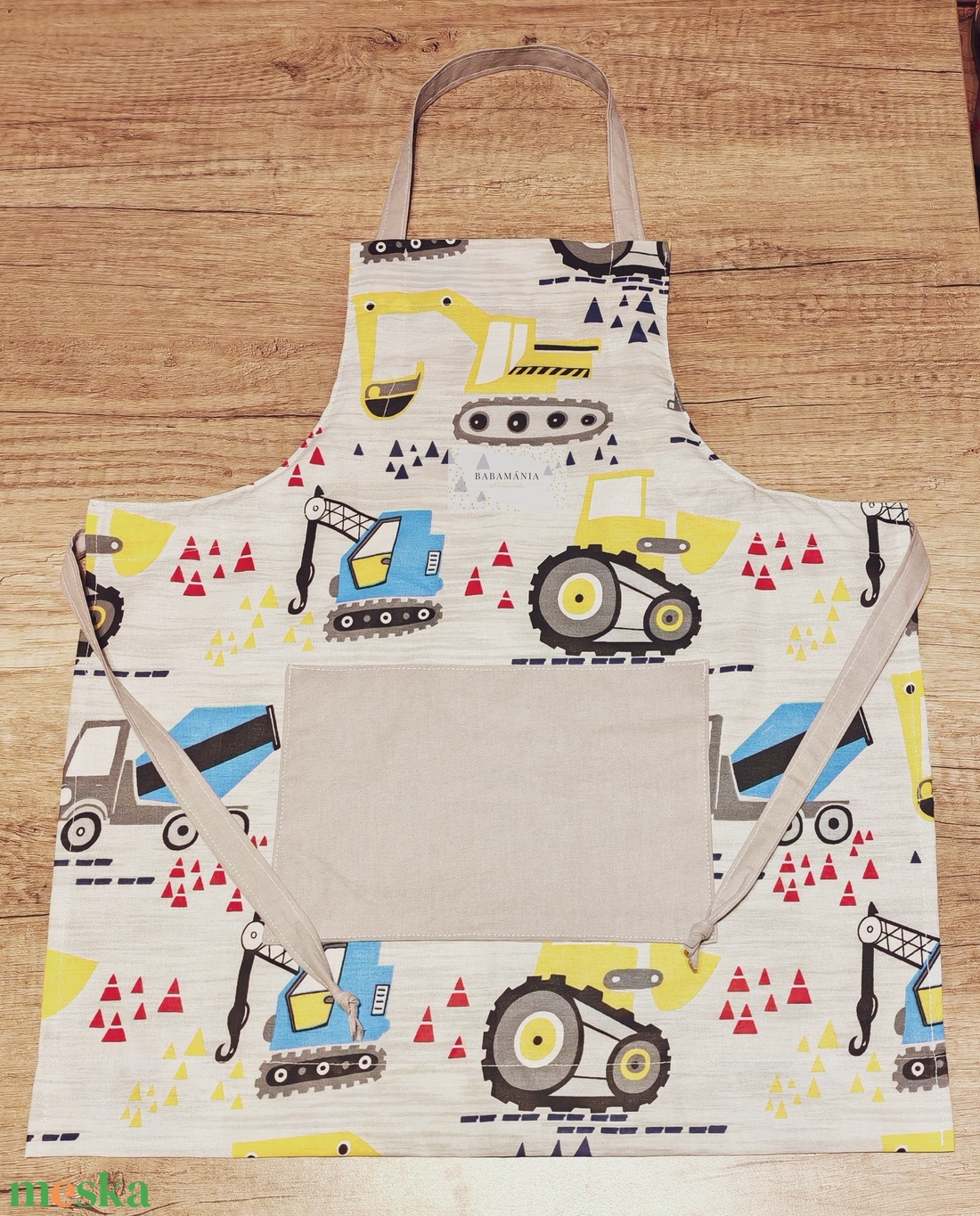 Autós kötényke - otthon & életmód - konyhafelszerelés, tálalás - konyhai textil - kötény - Meska.hu