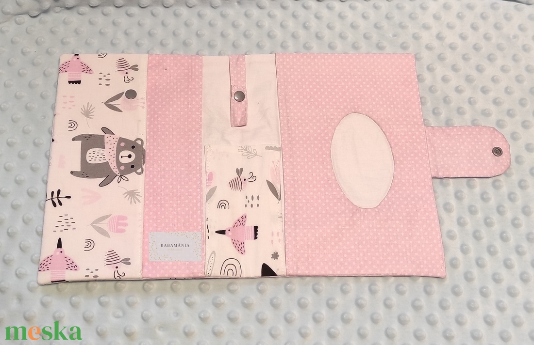 Pelenkázó neszesszer/táska - baba - mama - pelenkázó, babafürdető kellékek - pelenkázó neszeszer, pelenkatartó - Meska.hu