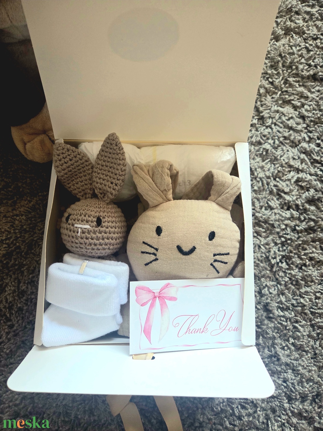 MiniManóBox  - játék & sport - babalátogató ajándékcsomag - Meska.hu