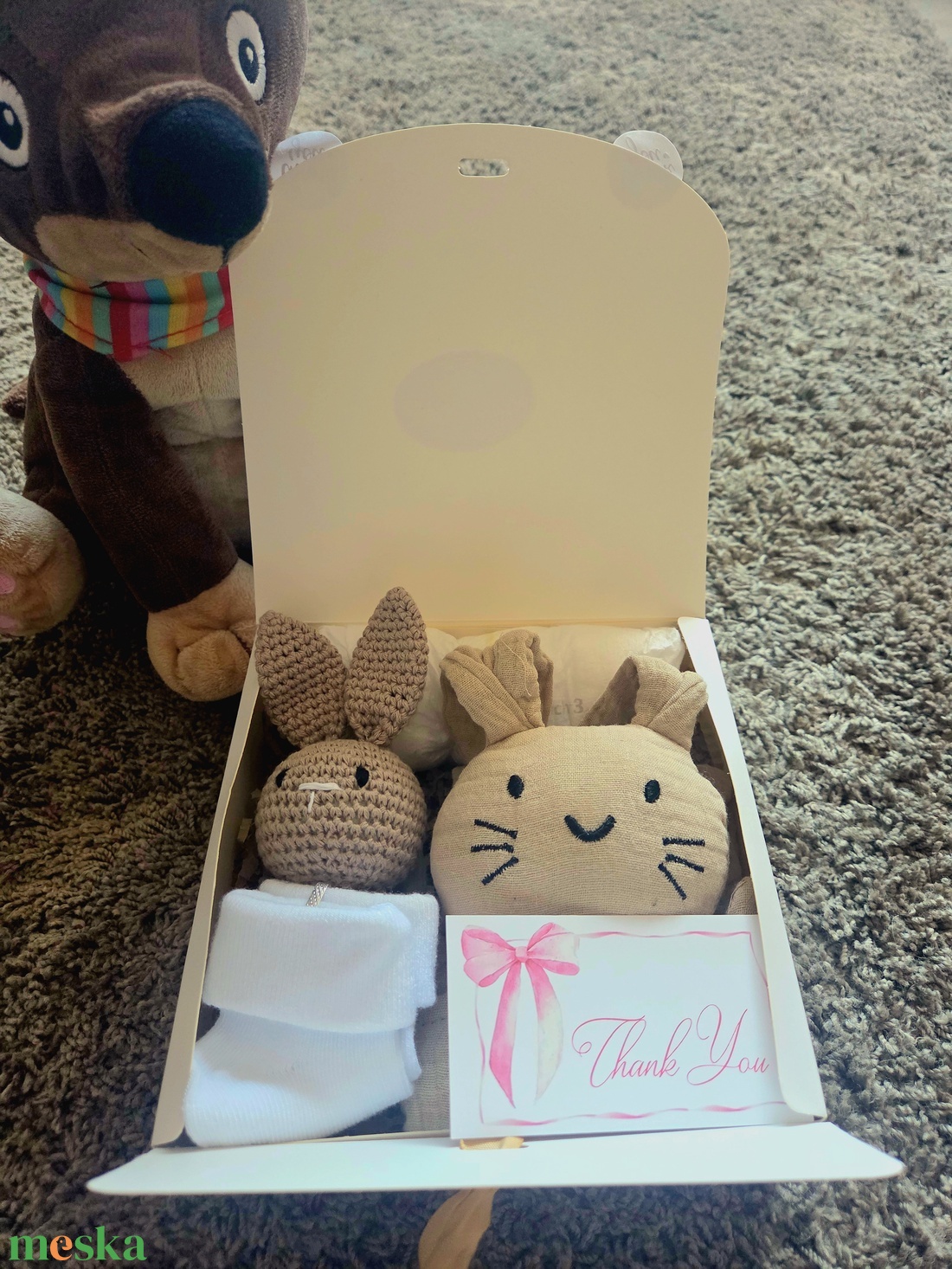 MiniManóBox  - játék & sport - babalátogató ajándékcsomag - Meska.hu