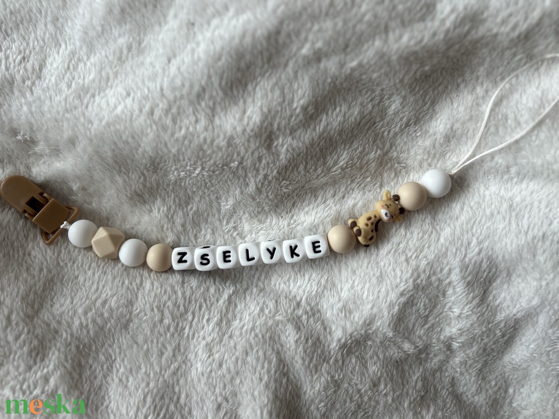 �Zsiráfos cumilánc� - baba - mama - baba játékok - cumilánc - Meska.hu