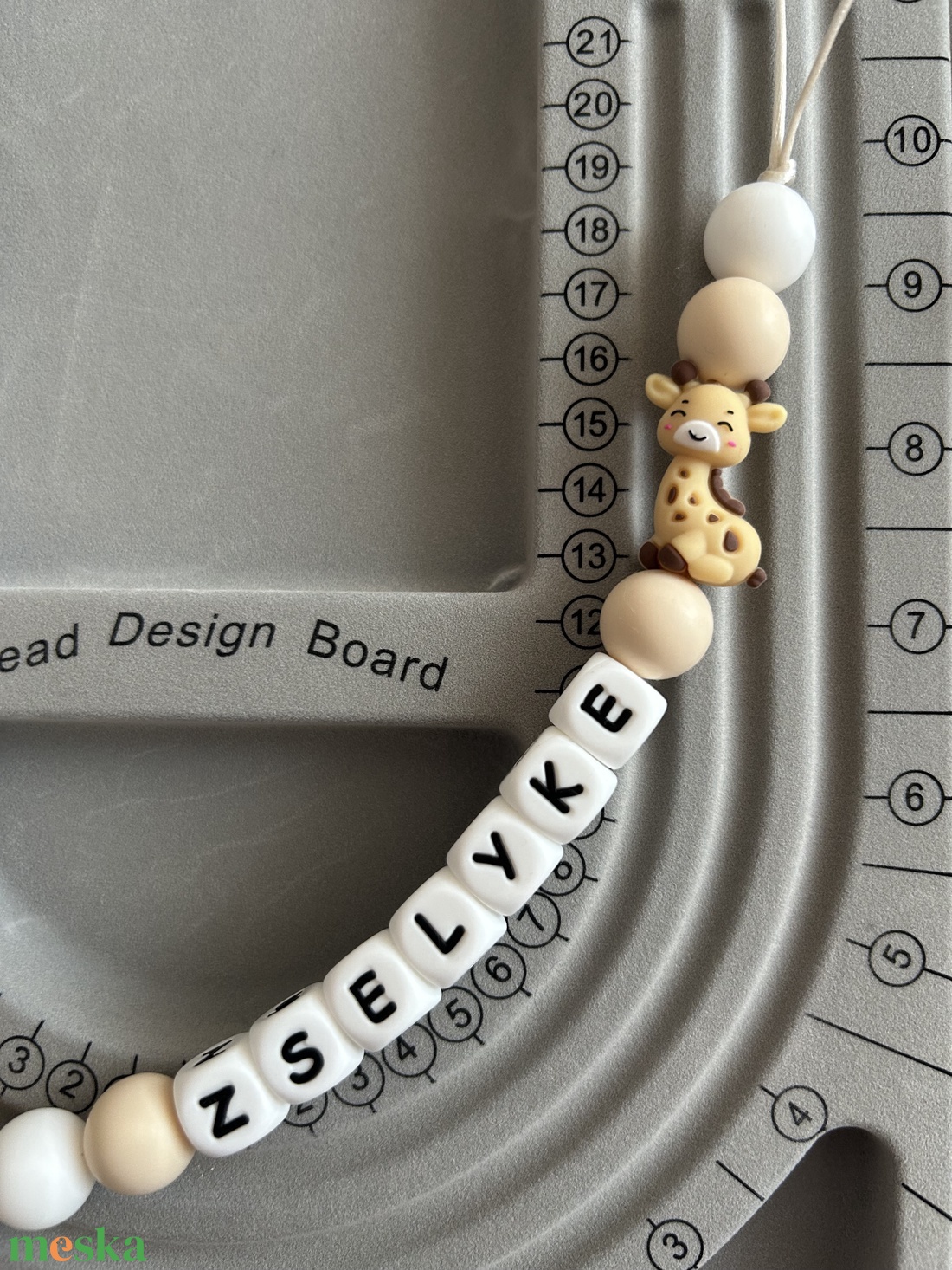 �Zsiráfos cumilánc� - baba - mama - baba játékok - cumilánc - Meska.hu