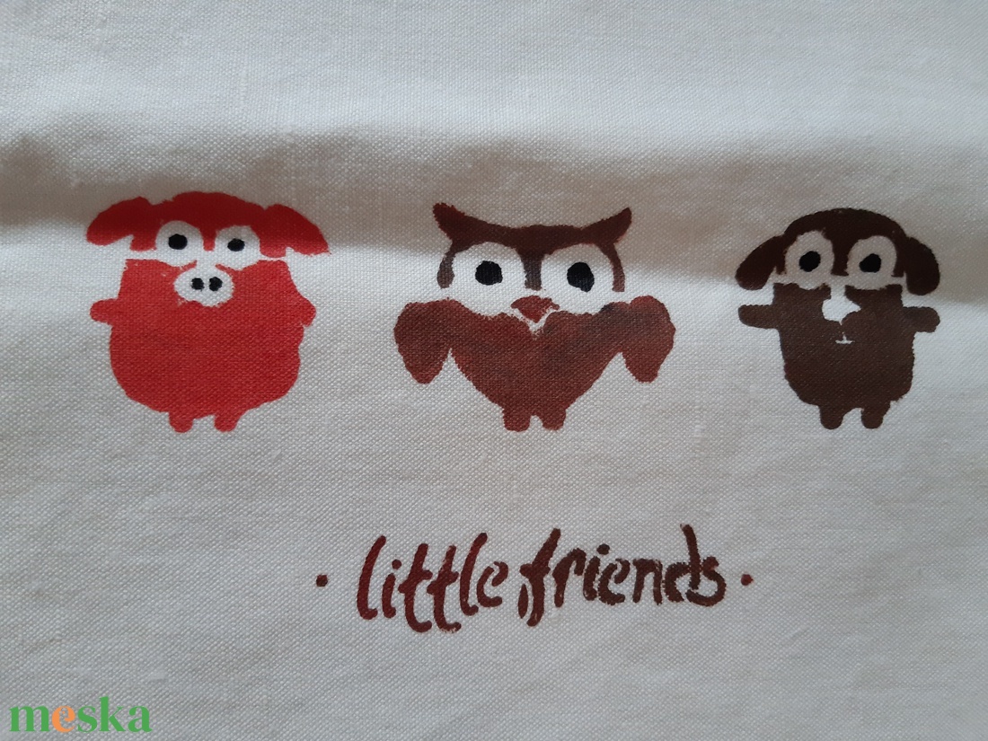 Little friends textilzsák - táska & tok - bevásárlás & shopper táska - zöldség/gyümölcs zsák - Meska.hu Little friends textilzsák - táska & tok - bevásárlás & shopper táska - zöldség/gyümölcs zsák - Meska.hu