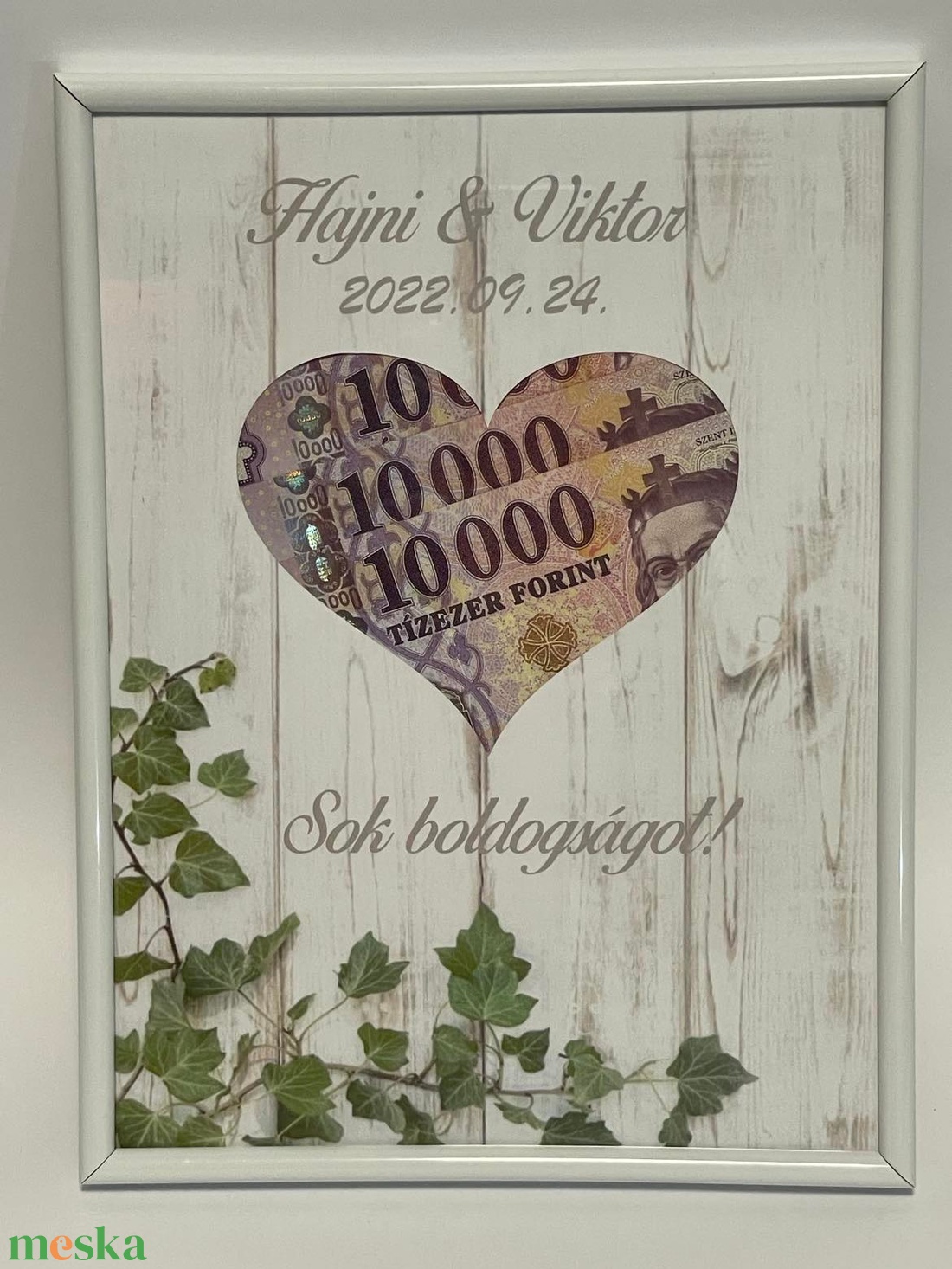 Nászajándék pénzátadó kép kerettel - esküvő - emlék & ajándék - nászajándék - esküvői pénzátadó képkeret - Meska.hu Nászajándék pénzátadó kép kerettel - esküvő - emlék & ajándék - nászajándék - esküvői pénzátadó képkeret - Meska.hu