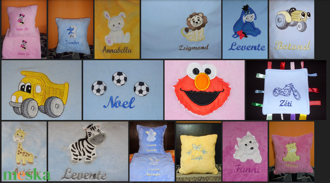 Soft babapléd, babatakaró egyedi, névvel és mintával hímezve - otthon & életmód - babaszoba, gyerekszoba - babatakaró, gyerek pléd - Meska.hu
