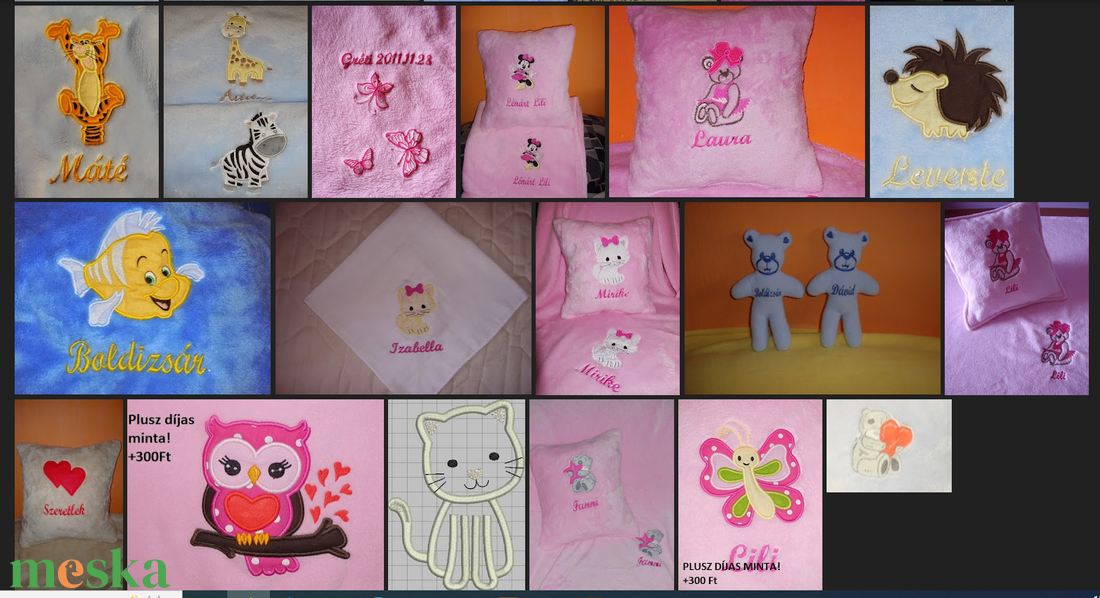 Soft babapléd, babatakaró egyedi, névvel és mintával hímezve - otthon & életmód - babaszoba, gyerekszoba - babatakaró, gyerek pléd - Meska.hu