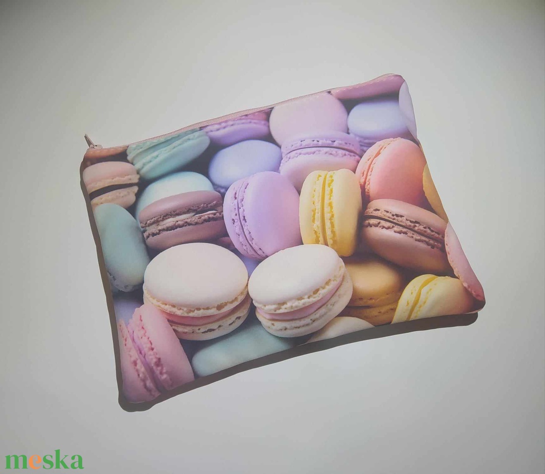 Egyedi macaron mintás neszesszer  - táska & tok - neszesszer - Meska.hu Egyedi macaron mintás neszesszer  - táska & tok - neszesszer - Meska.hu