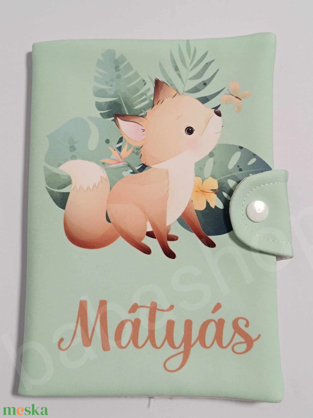 Textil egészségügyi kiskönyv mentazöld borító névvel rókával - otthon & életmód - papír, írószer - egészségügyi kiskönyv borító - Meska.hu Textil egészségügyi kiskönyv mentazöld borító névvel rókával - otthon & életmód - papír, írószer - egészségügyi kiskönyv borító - Meska.hu